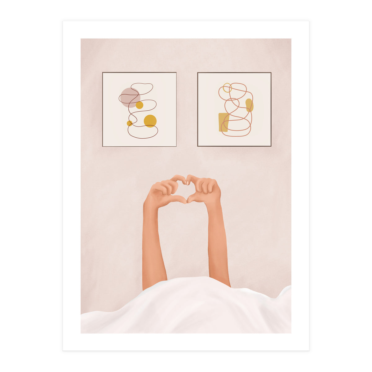 Hand Heart (Print Only)