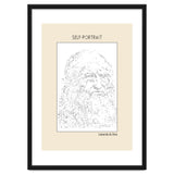 Self Portrait – Leonardo Da Vinci (ascii Art) thumbnail