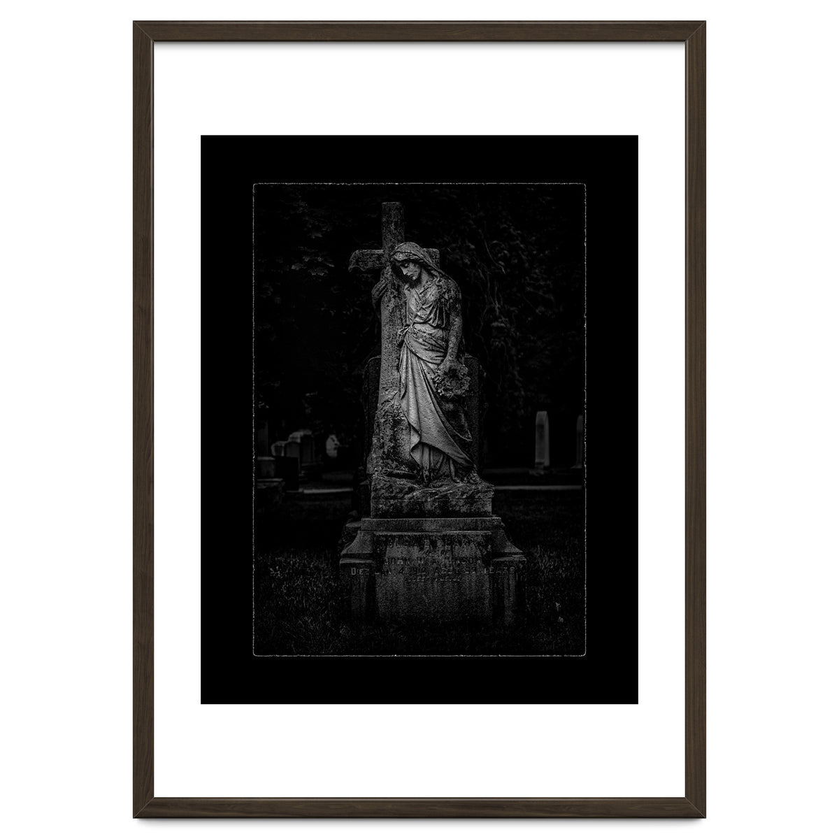 Tombstone Shadow No 34 with Border