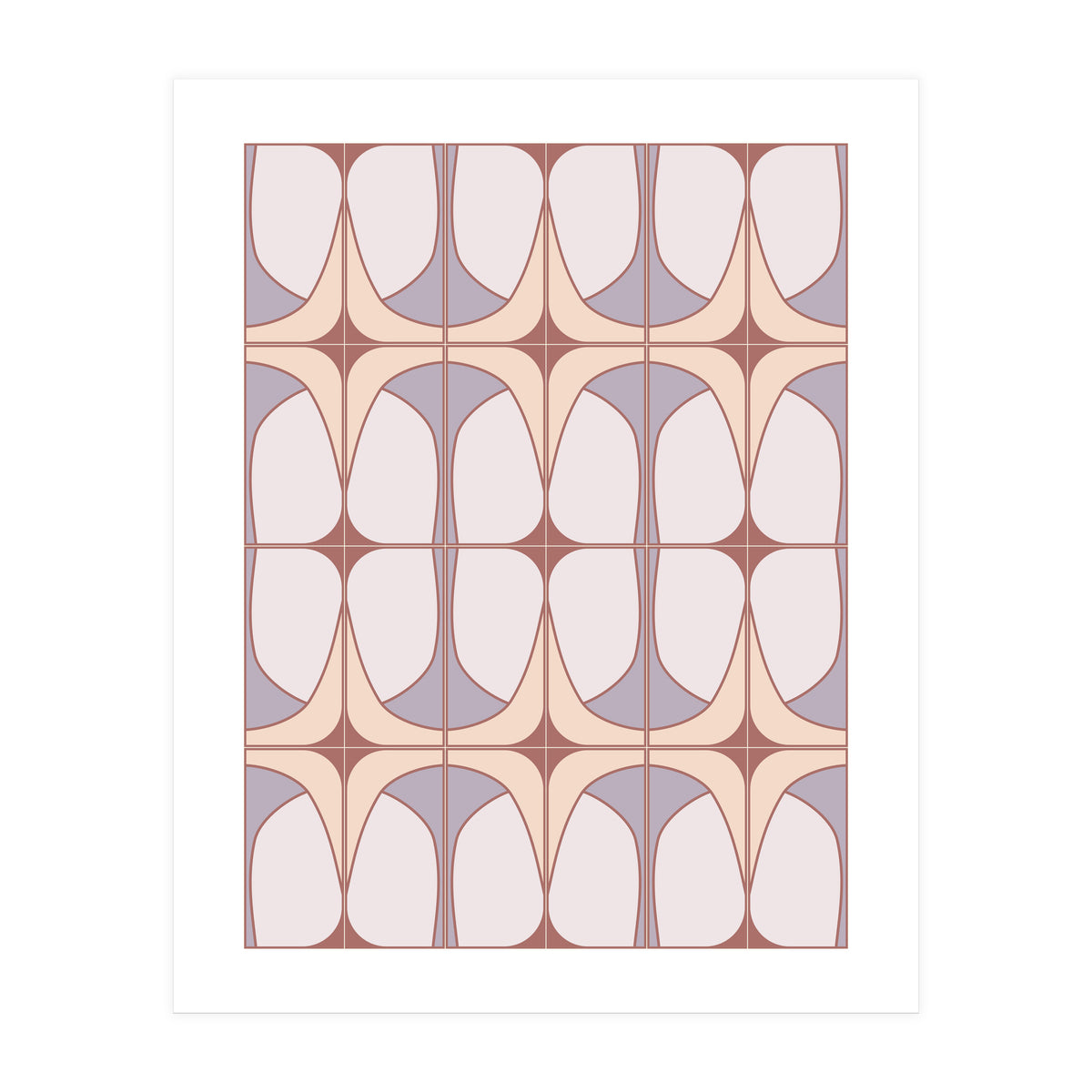 Romantic Deco Tiles (Print Only)