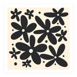 Abstract Monochrome Flowers 4 (Print Only) thumbnail