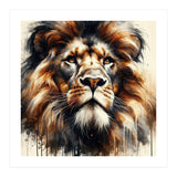 Powerful Lion (Print Only) thumbnail