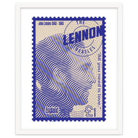 John Lennon Stamps Art