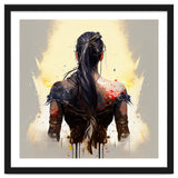 Warrior Woman From Behind thumbnail