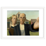 American Gothic - Grant Wood - Selfie thumbnail
