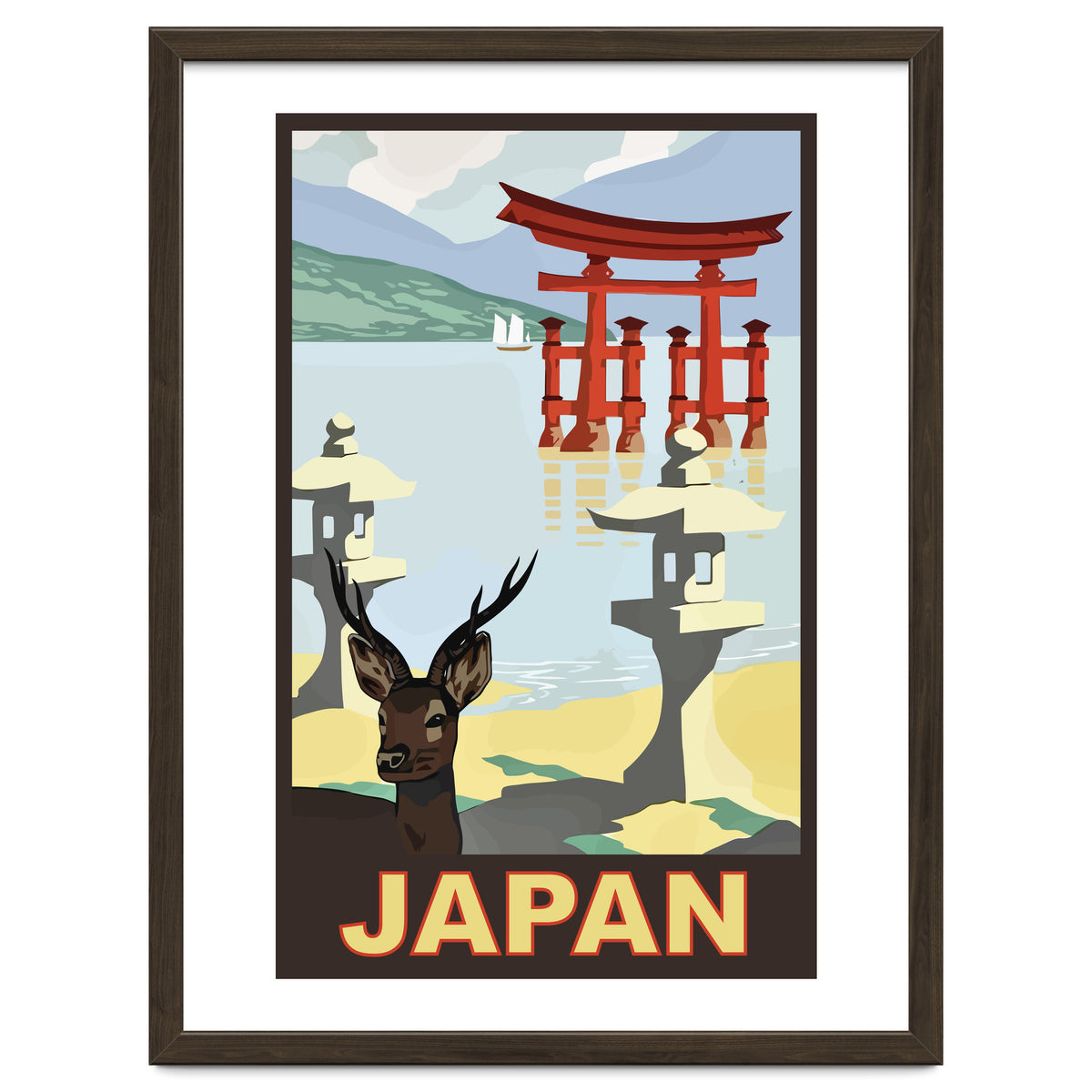 Japan Travel Poster