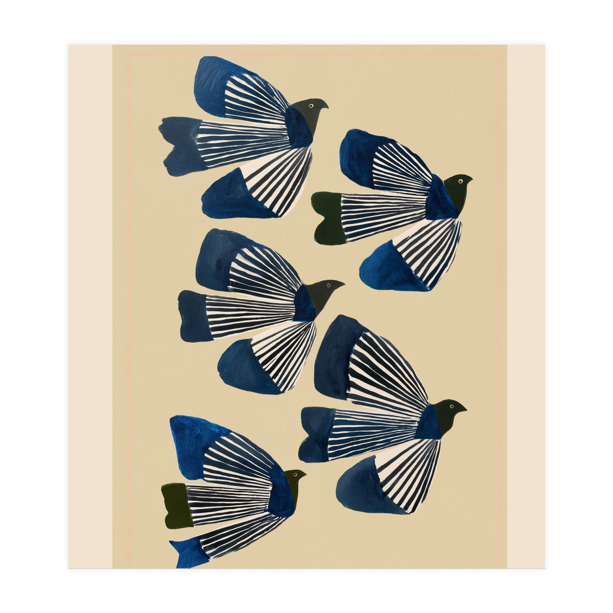 Birds In Flight (Print Only)