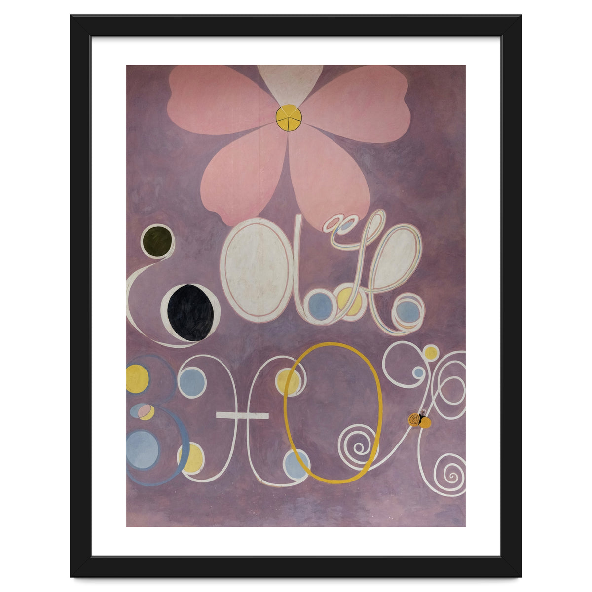 Hilma af Klint - The Ten Largest No 7 Adulthood Abstract Spiritual Art