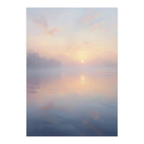 Ethereal Autumn Forest with Misty Sunlight Beams (Print Only) thumbnail