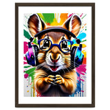 Chipmunk In Headphones, Graffiti thumbnail