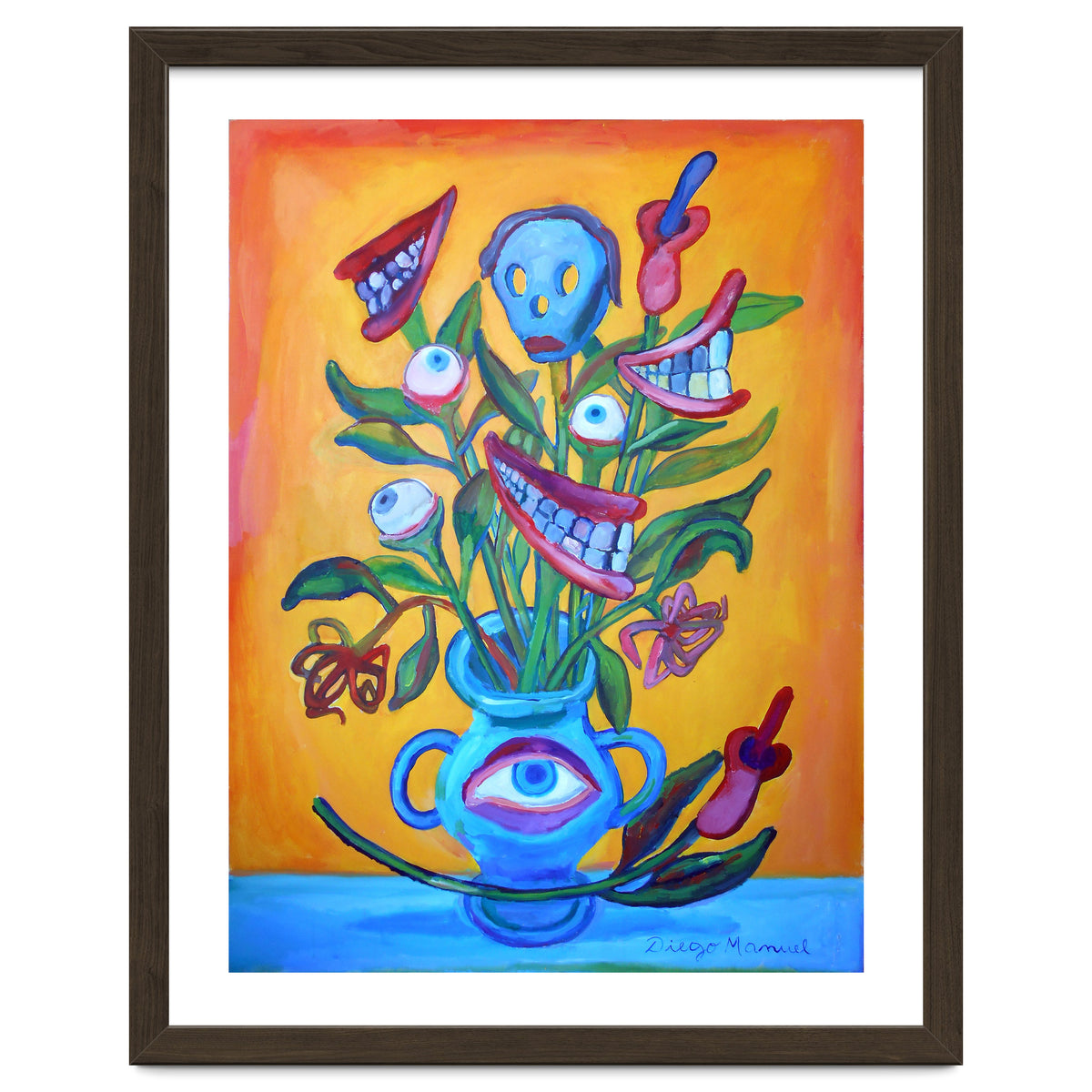 Naturaleza Muerta Y Calavera