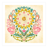 Solar Folk Art Mandala (Print Only) thumbnail