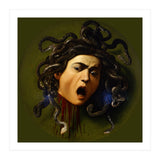 Caravaggio – Medusa | Baroque Mythological Painting Head of Medusa (Print Only) thumbnail