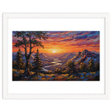 Sunset Over the Valley Peaks thumbnail