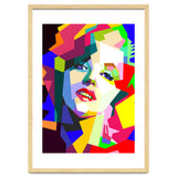 Hollywood Actress Monroe Pop Art WPAP Illustration thumbnail