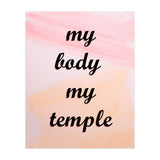 My Body My Temple (Print Only) thumbnail