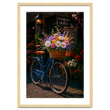 The Aesthetic of a Bicycle at a Flower Shop thumbnail