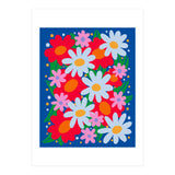 Bold Colourful Flowers (Print Only) thumbnail
