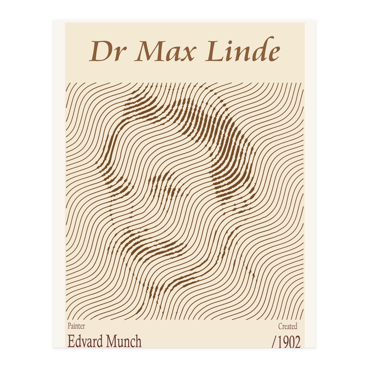 Dr Max Linde – Edvard Munch 1902 (Print Only)