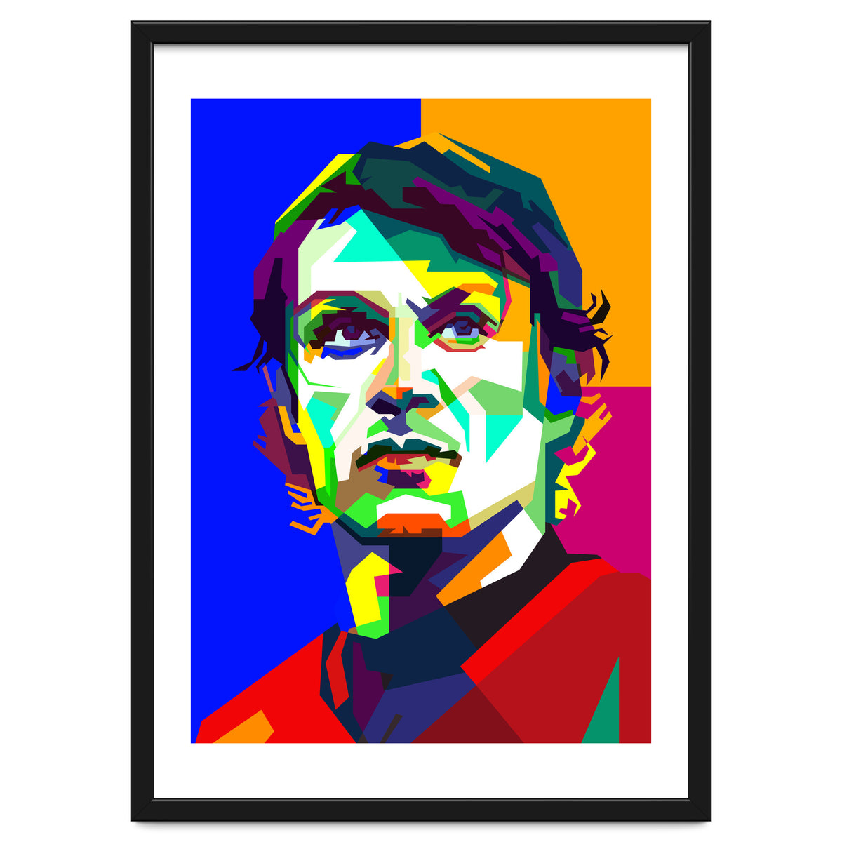 Paolo Maldini Italian Classic Football WPAP