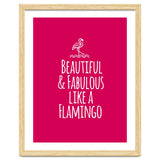 Beautiful and fabulous like a flamingo thumbnail
