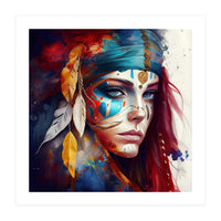 Powerful Warrior Woman #9 (Print Only)