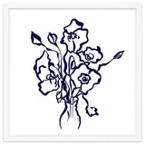 flowers line art thumbnail