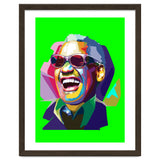 Ray Charles Jazz Singer Pop Art Illustration thumbnail