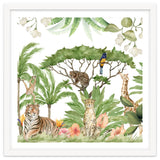 Watercolor Animals Savannah Landscape thumbnail
