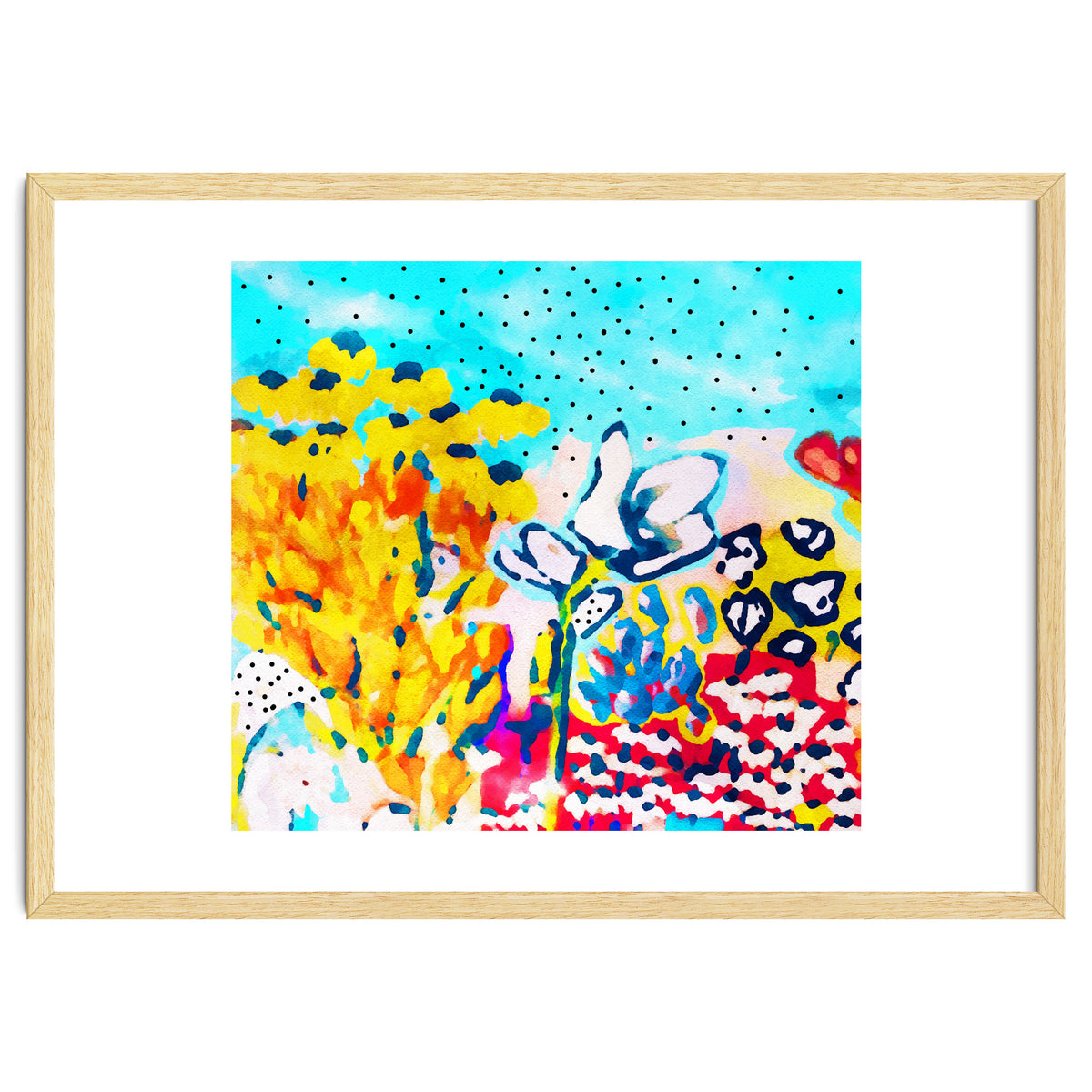 Floral Graffiti #society6 #decor #buyart