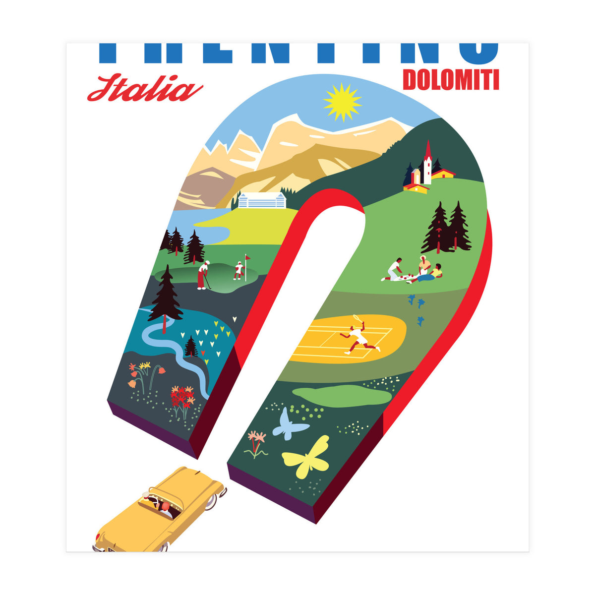 Trentino, Dolomiti, Italy (Print Only)