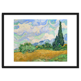 Wheat Field with Cypresses. thumbnail