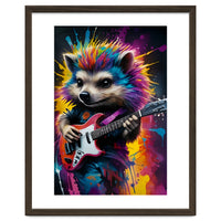 Hedgehog Plays The Guitar, Rock Graffiti