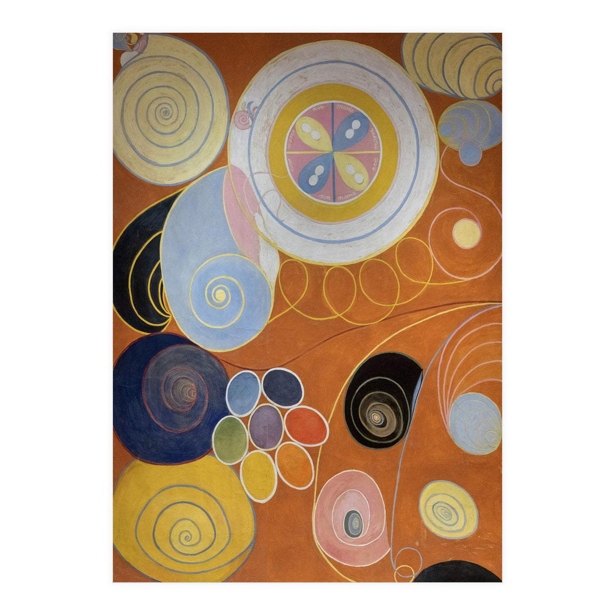 Hilma af Klint - The Ten Largest No 3 Youth Abstract Spiritual Art (Print Only)