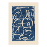 Bound By Line (indigo) (Print Only) thumbnail