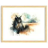 Majestic Cat In Coastal Landscape thumbnail