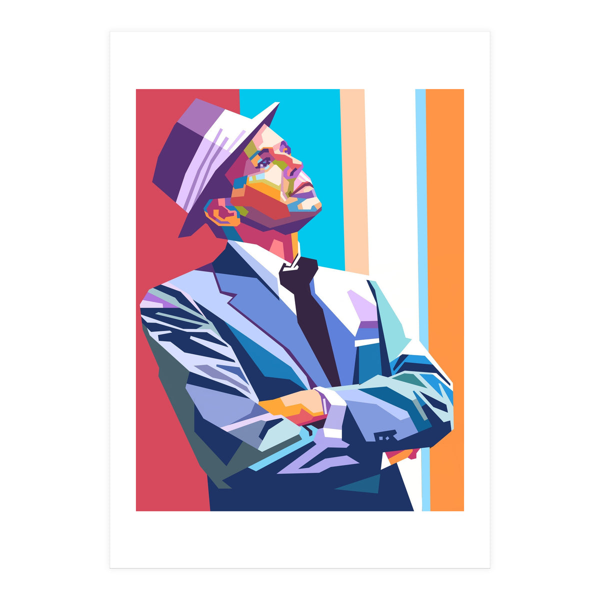 Frank Sinatra art (Print Only)