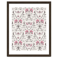 Bohemian Garden Pink Pattern