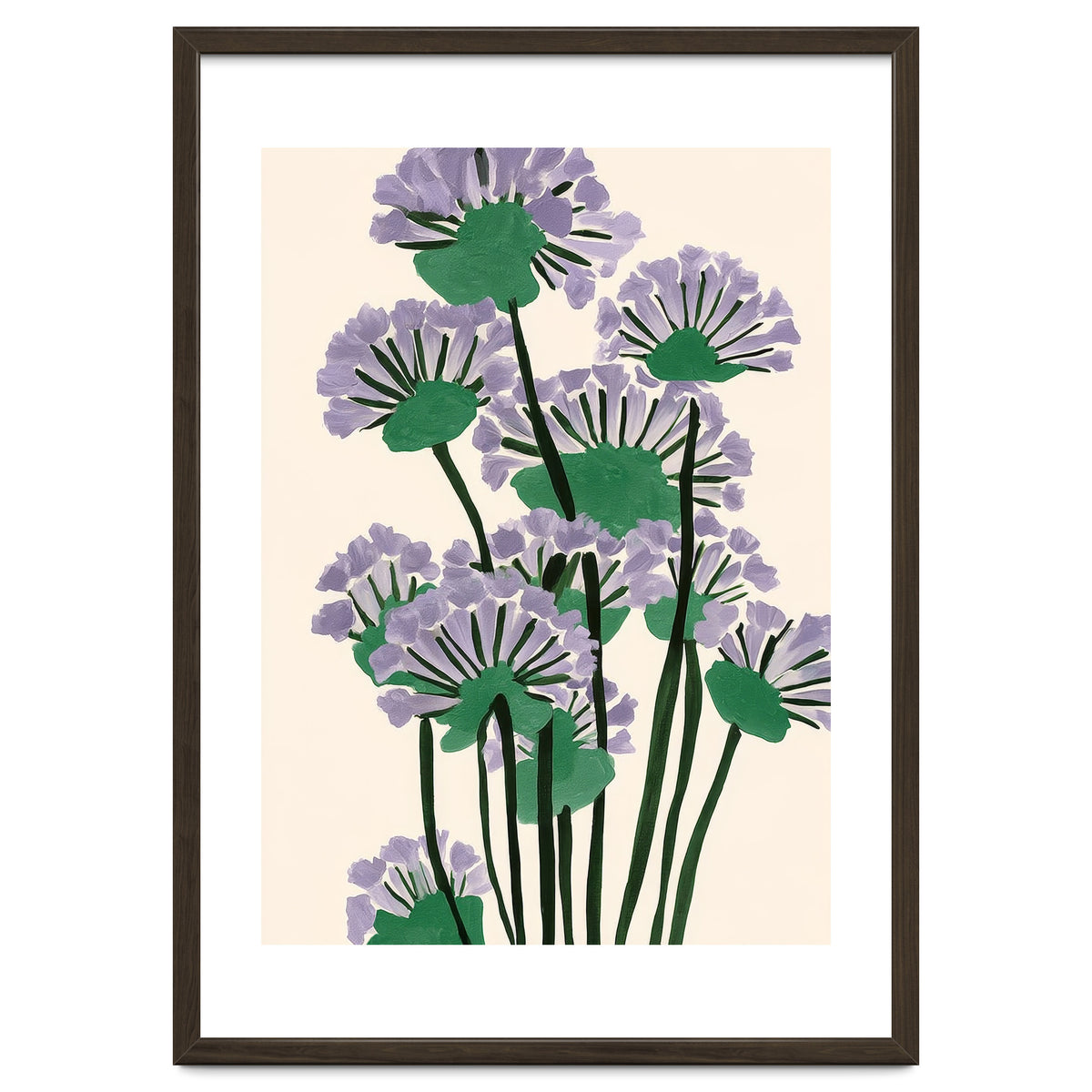 Modern Lavender Garden