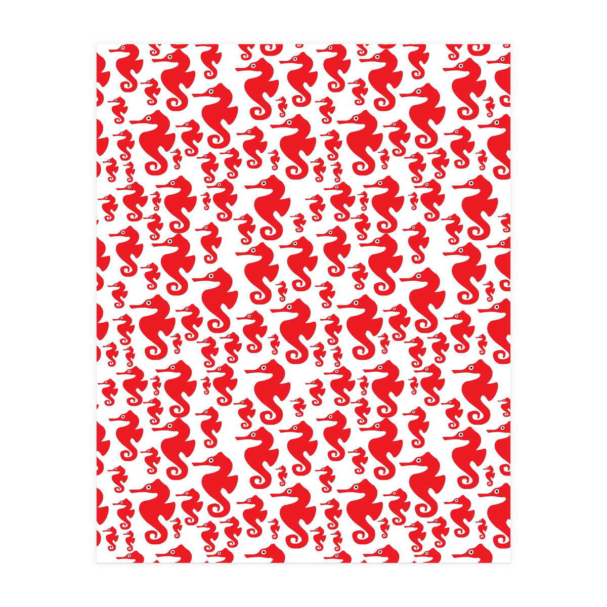 Seahorse pattern  (Print Only)