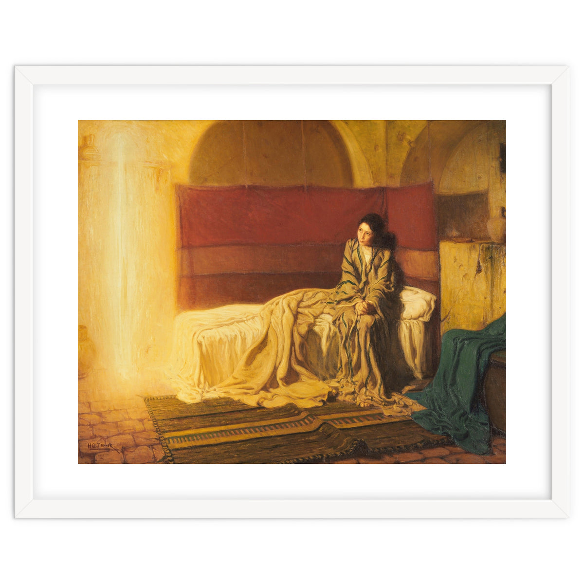 Henry Ossawa Tanner – The Annunciation | Iconic Religious Masterpiece in luminous realism