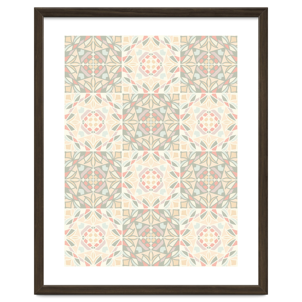 Kaleido Glass Pastels Tiles