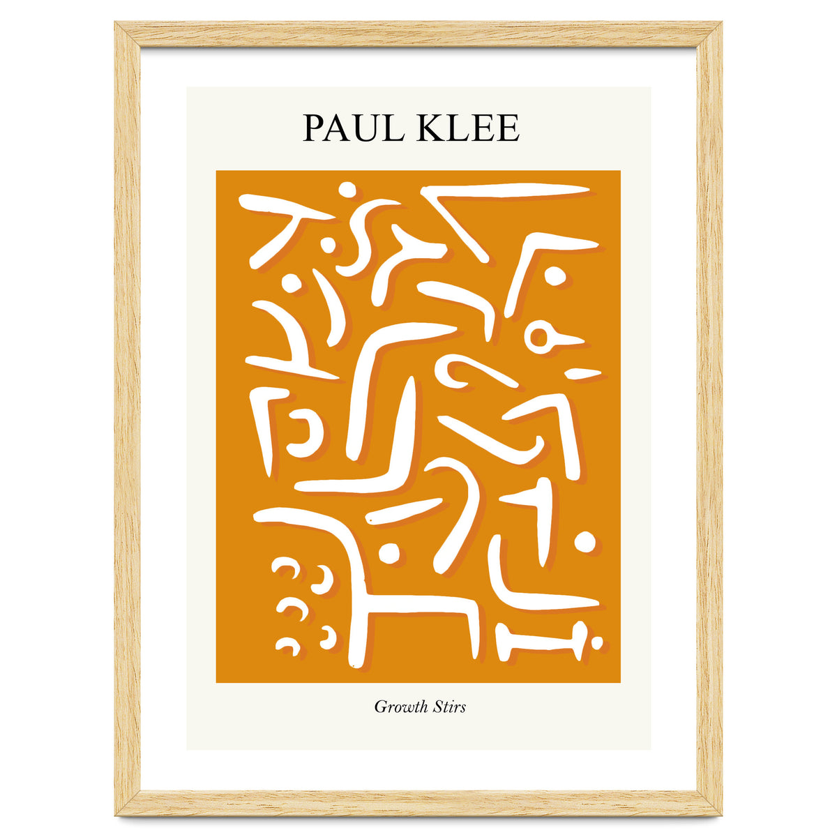 Growth Stirs  Inspired by Paul Klee