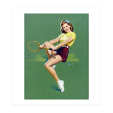 Pinup Tennis Player (Print Only) thumbnail