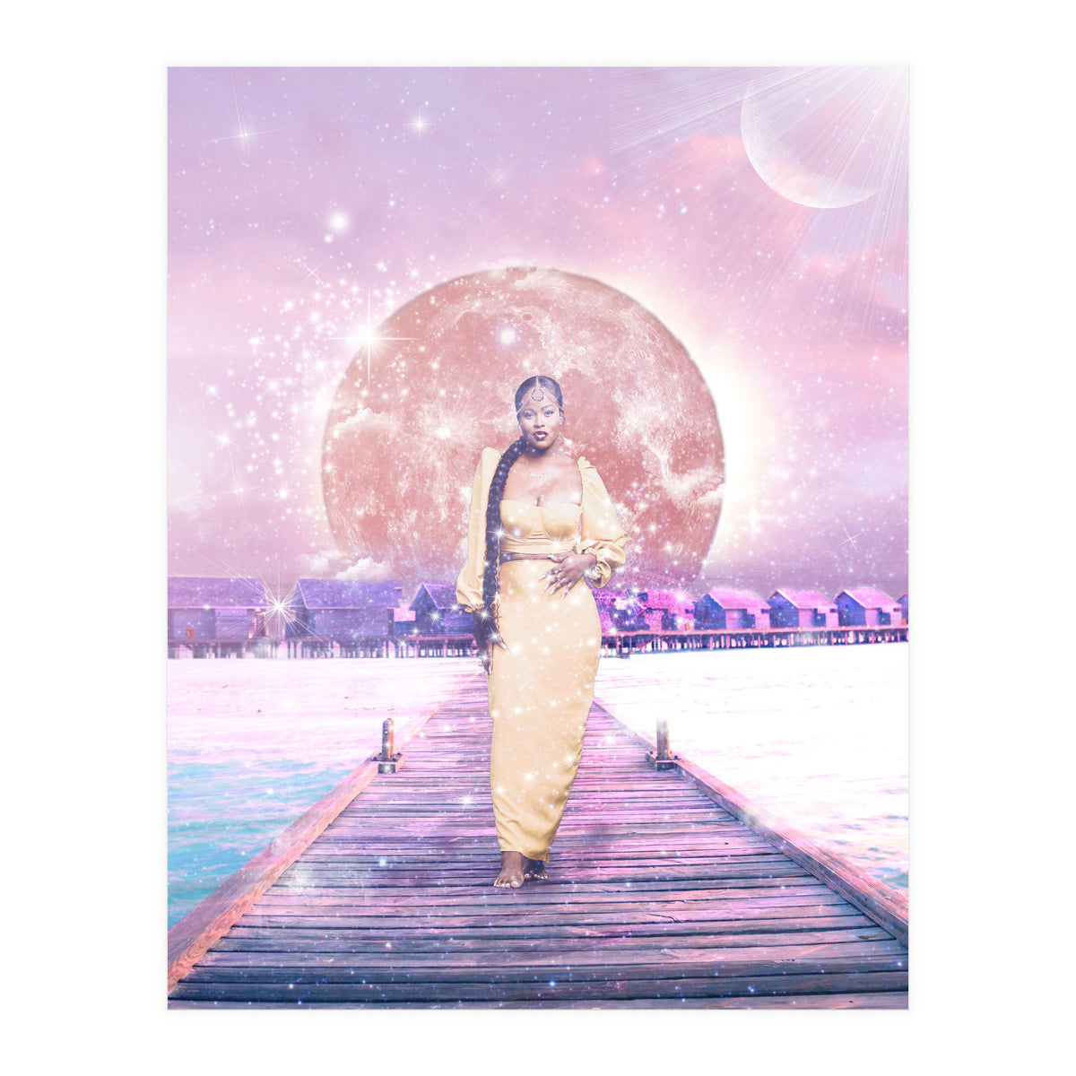 Amara - Queen Of African Tides (Print Only)