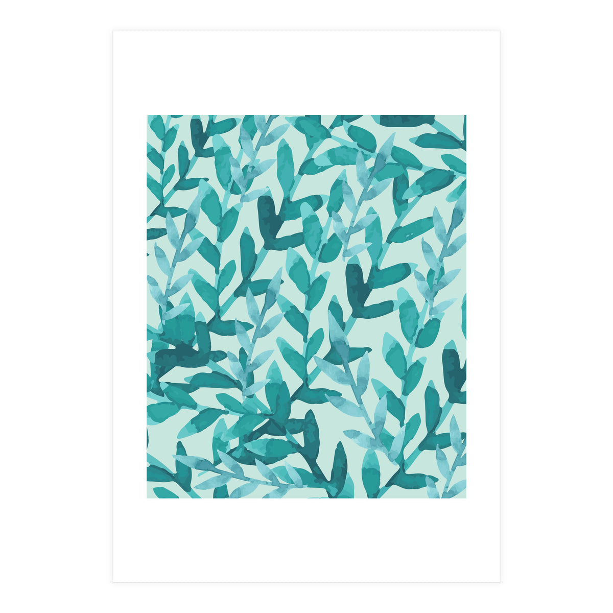 Lush Blue (Print Only)