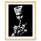 Don Cherry Trumpeter Jazz Music Legend in Grayscale thumbnail