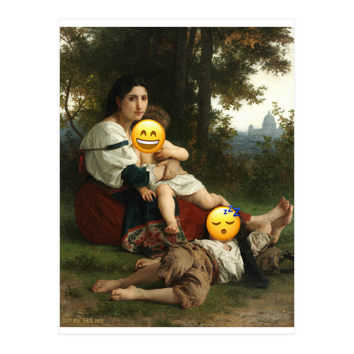 Emoji painting 6 (Print Only)