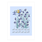 calendar 2025 pastel light blue (Print Only) thumbnail
