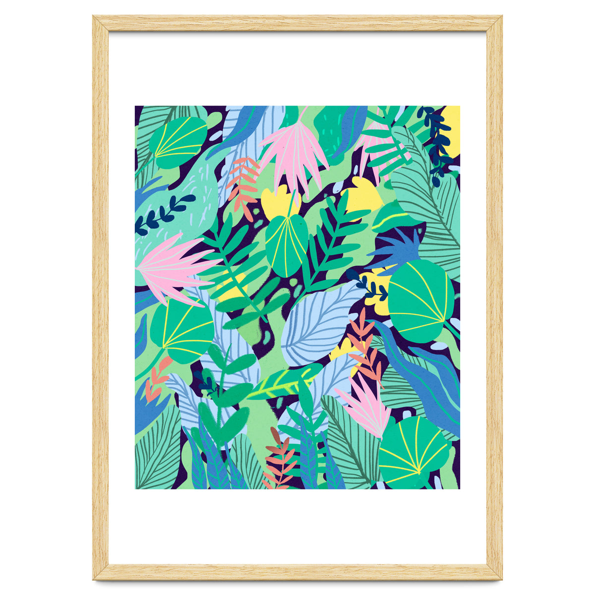 Wild Garden | Eclectic Contemporary Boho Jungle | Forest Meadow Botanical Nature Plants